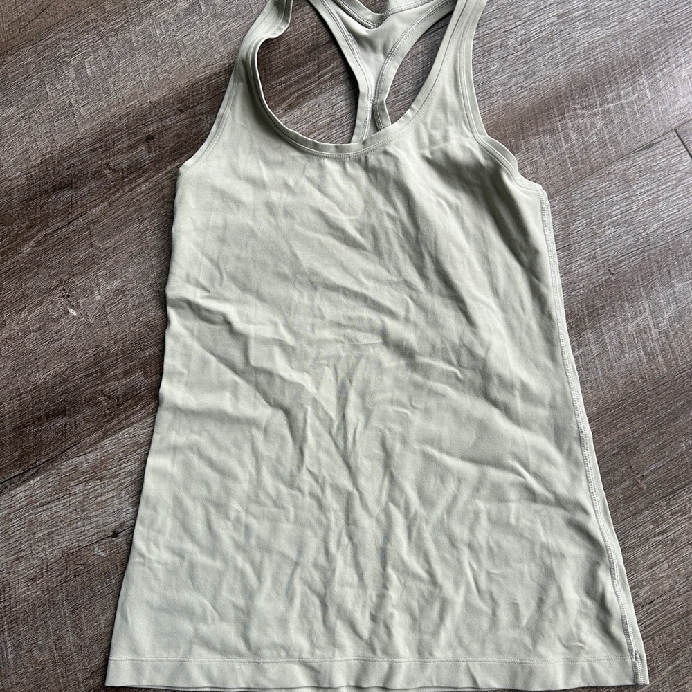 LuLu Lemon Sage Green raceback